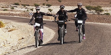 Le biker della Marocco expedition Women challenge