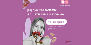 Open week salute donna 2024
